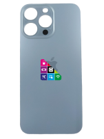 Задняя крышка для iPhone 15 Pro Max Natural Titanium с большим отверстием под камеру Задняя крышка для iPhone 15 Pro Max Natural Titanium с большим отверстием под камеру