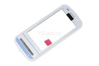 Тачскрин Nokia C6-00 в рамке (белый) Тачскрин Nokia C6-00 в рамке (белый)