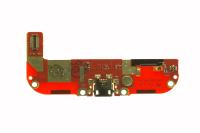 Нижняя плата HTC Desire SV (T326e) с разъемом зарядки (micro-USB) и микрофоном