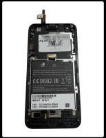 Дисплей Asus ZenFone C ZC451CG с тачскрином в рамке (черный) 