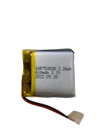 АКБ универсальная 753030 7x30x30mm 3,7v 610mAh на проводках