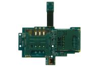 Шлейф Samsung Galaxy S GT-i9003 с держателем Sim+Flash