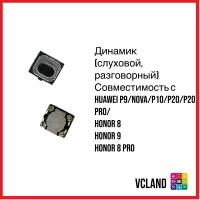 Динамик (слуховой, разговорный) Huawei P9/Nova/P10/P20/P20 Pro/Honor 8/Honor 9/Honor 8 Pro Динамик (слуховой, разговорный) Huawei P9/Nova/P10/P20/P20 Pro/Honor 8/Honor 9/Honor 8 Pro