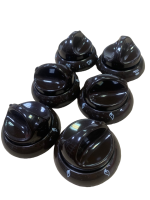 Ручки регулировки газовой плиты GEFEST 1100, 3100 ( комплект 6шт) коричневые