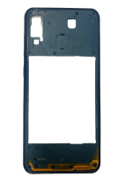 Средняя часть корпуса Samsung Galaxy A30 SM-A305F (синяя) с боковыми кнопками