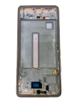 Рамка дисплея Samsung Galaxy A53 (5G) SM-A536B (персиковая) с боковыми кнопками