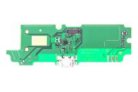 Нижняя плата Lenovo A850/A870/A790 с разъемом зарядки (micro-USB) и микрофоном 