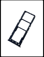 Держатель/лоток сим (sim holder) Samsung Galaxy A10 SM-A105F (синий)