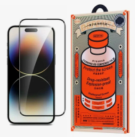 Защитное стекло Remax GL-83 для iPhone 16 Pro Max сверхпрочное закаленное 3D черное Защитное стекло Remax GL-83 для iPhone 16 Pro Max сверхпрочное закаленное 3D черное