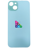 Задняя крышка для iPhone 15 Plus Green с большим отверстием под камеру зеленый