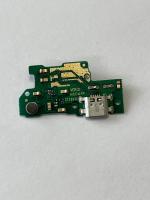 Нижняя плата Huawei Y7 2018 с разъемом зарядки (micro-USB), микрофоном и аудио разъемом