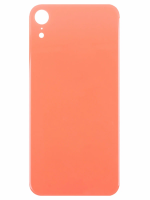 Задняя крышка для iPhone XR, коралловая, с большим отверстием под камеру
