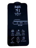 Защитное стекло MOSSILY для iPhone 15 Plus (повышенной прочности) 6D черное Защитное стекло MOSSILY для iPhone 15 Plus (повышенной прочности) 6D черное