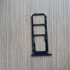 Держатель/лоток сим (sim holder) Asus ZenFone 4 Max ZC520KL (черный) Держатель/лоток сим (sim holder) Asus ZenFone 4 Max ZC520KL (черный)