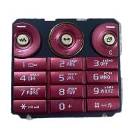 Клавиатура Sony Ericsson W660 копия красная