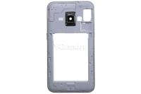 Средняя часть корпуса Samsung Galaxy J1 (2016) SM-J120F/DS  (белая)