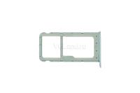 Держатель/лоток сим (sim holder) Huawei Honor 9 Lite (белый)