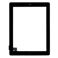 Тачскрин для iPad 2 A1395/A1396 с кнопкой Home черный Тачскрин для iPad 2 A1395/A1396 с кнопкой Home черный