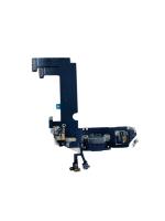 Шлейф для iPhone 12 Mini с разъемом зарядки (lightning) и микрофоном (черный) Шлейф для iPhone 12 Mini с разъемом зарядки (lightning) и микрофоном (черный)