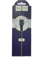 Кабель зарядки Hoco модель X20 Lightning 2.4A 2 метра Кабель зарядки Hoco модель X20 Lightning 2.4A 2 метра