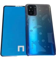 Задняя крышка для Xiaomi Redmi Note 10s (синяя)