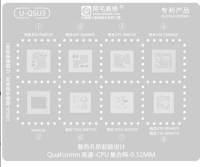 Трафарет AMAOE BGA U-QSU3 T:0.12mm Трафарет AMAOE BGA U-QSU3 T:0.12mm