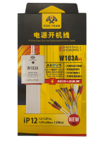 Кабели с разъемами АКБ OSS team W103A для iPhone (с 5 по 11 серии) + Samsung