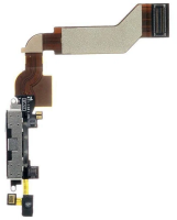 Шлейф для iPhone 4S с разъемом зарядки и микрофоном (черный) Шлейф для iPhone 4S с разъемом зарядки и микрофоном (черный)
