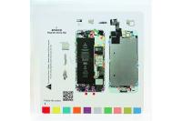 Магнитный коврик - карта болтов для iPhone 5