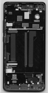 Рамка дисплея (средняя часть) Xiaomi Mi 6 (черная) Рамка дисплея (средняя часть) Xiaomi Mi 6 (черная)