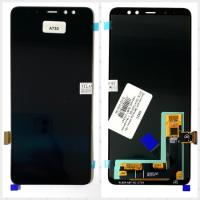 Дисплей Samsung Galaxy A8 Plus (2018) SM-A730F/DS с тачскрином (черный) OLED