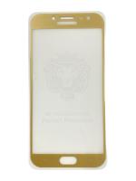Защитное стекло Samsung Galaxy J7 SM-J730F золотистое Защитное стекло Samsung Galaxy J7 SM-J730F золотистое