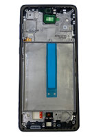 Рамка дисплея Samsung Galaxy A73 (5G) SM-A736B (серая) с боковыми кнопками