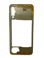 Средняя часть корпуса Samsung Galaxy A70 SM-A705F (белая) с боковыми кнопками