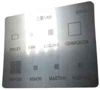 Трафарет BGA Samsung Galaxy S3 i9300 (S5010) Трафарет BGA Samsung Galaxy S3 i9300 (S5010)