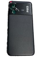 Задняя крышка для Xiaomi POCO M5 (черная) Задняя крышка для Xiaomi POCO M5 (черная)