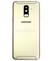 Задняя крышка для Samsung Galaxy A6 Plus 2018 SM-A605F золотистая
