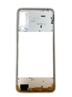 Средняя часть корпуса Samsung Galaxy A30s SM-A307F (белая) с боковыми кнопками