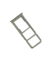 Держатель/лоток сим (sim holder) Samsung Galaxy A30 SM-A305F Sim2/microSD (белый)