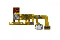 Шлейф Huawei Ascend P6 с разьемом (USB) и микрофоном
