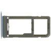 Сим лоток (держатель Nano-Sim/micro SD) Samsung Galaxy S8 SM-G950F (серебристый)