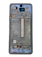 Рамка дисплея Samsung Galaxy A53 (5G) SM-A536B (голубая) с боковыми кнопками