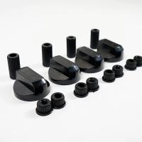 Ручки универсальные черные для кухонных плит (4 шт.) WL1034 Ручки универсальные черные для кухонных плит (4 шт.) WL1034