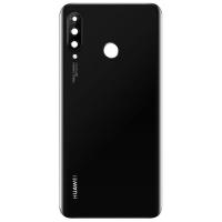 Задняя крышка Huawei P30 lite 24MP (MAR-LX1M/MAR-AL00) (черная)