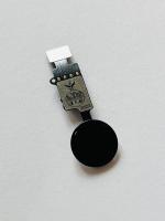 Шлейф для iPhone 7/7 Plus/8/8 Plus/SE (2020) с кнопкой Home (черная) работает на нажатие