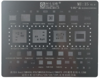 Трафарет AMAOE Xiaomi MI15 T:0.12мм Трафарет AMAOE Xiaomi MI15 T:0.12мм