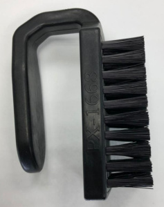 Щетка жесткая (антистатическая) с ручкой 35*70мм