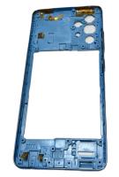 Средняя часть корпуса Samsung Galaxy A32 SM-A325F (синяя) с боковыми кнопками