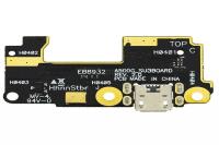 Нижняя плата Asus ZenFone 5 A501CG с разъемом зарядки (micro-USB) и микрофоном Нижняя плата Asus ZenFone 5 A501CG с разъемом зарядки (micro-USB) и микрофоном