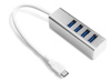 Адаптер-переходник Seenda Type-C IHUB-02C (серебристый) Адаптер-переходник Seenda Type-C IHUB-02C (серебристый)